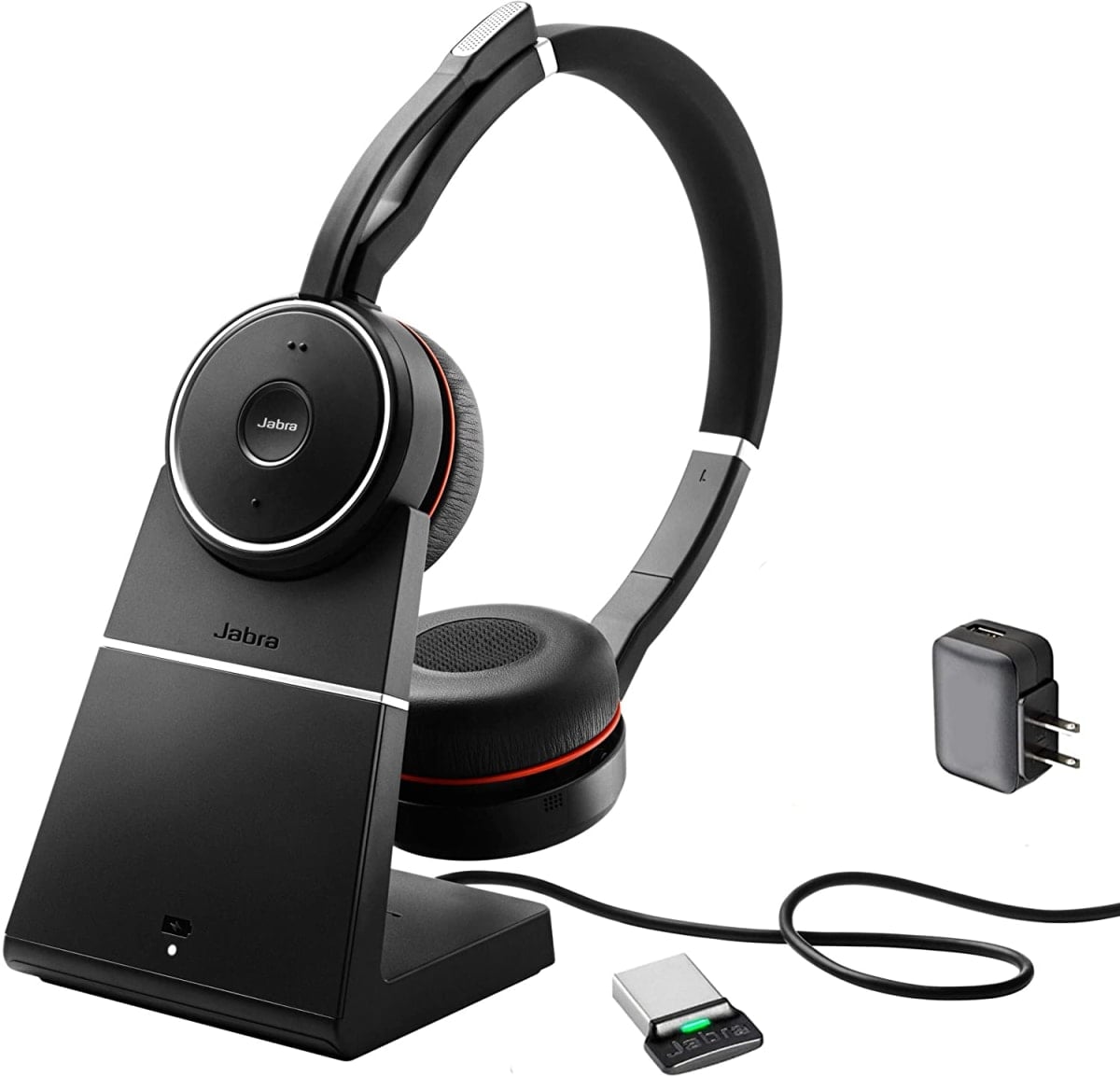 AURICULAR JABRA EVOLVE 75 MS STEREO C/ ESTACION DE CARGA (7599-832-199) - 1