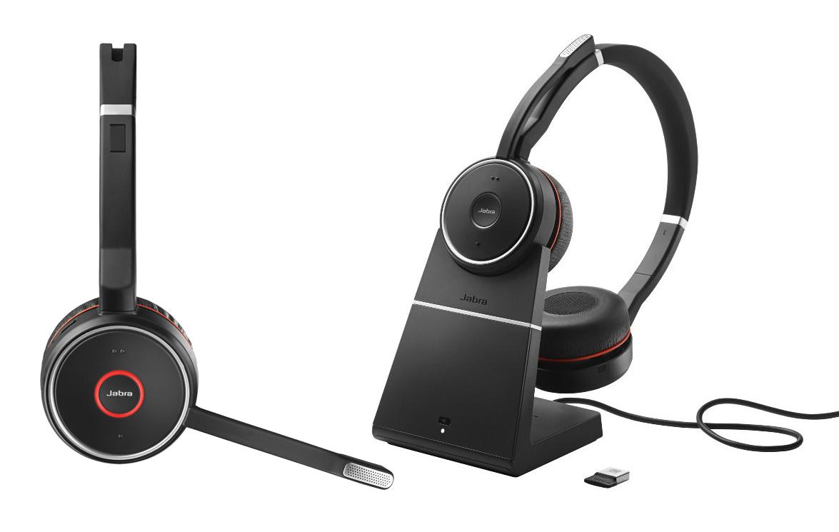 AURICULAR JABRA EVOLVE 75 MS STEREO C/ ESTACION DE CARGA (7599-832-199) - 2