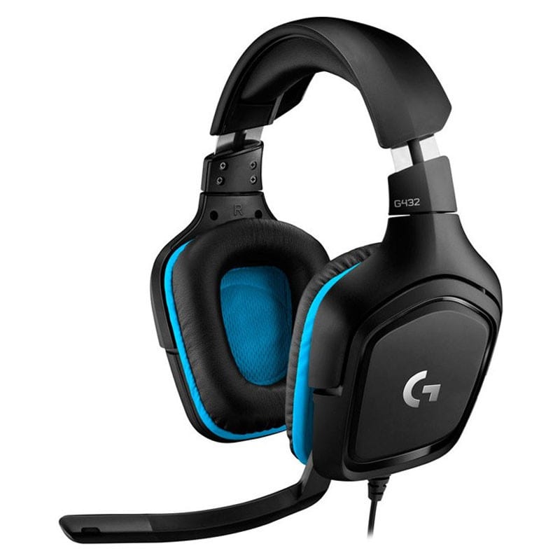 AURICULAR LOGITECH G432 BLACK GAMING 7.1 (981-000769) - 1