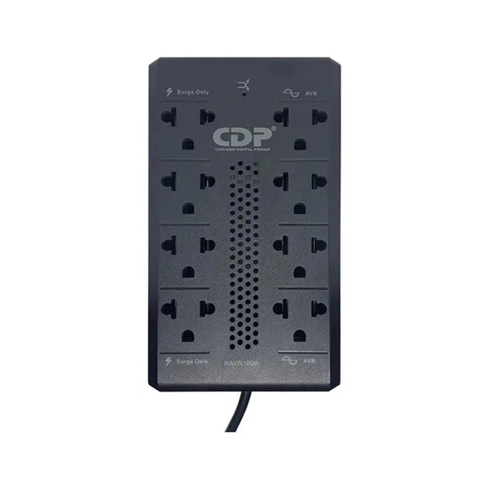 ESTABILIZADOR CDP AUTOMATICO DE VOLTAJE, 1000VA / 500WATTS (RAVR1008I) - 3