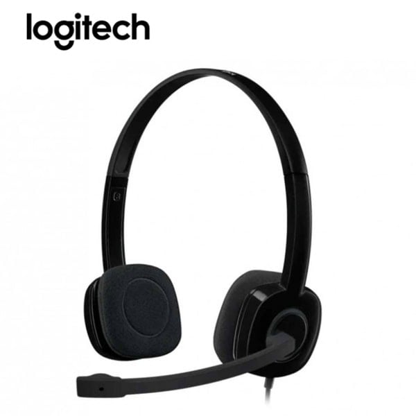 AURICULAR LOGITECH H151 BLACK STEREO 3.5MM (981-000587) - 1