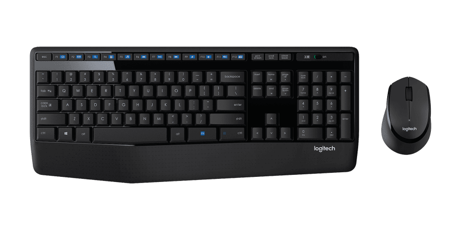 TECLADO LOGITECH + MOUSE MK345 WIRELESS USB SP BLACK (920-007820) - 3