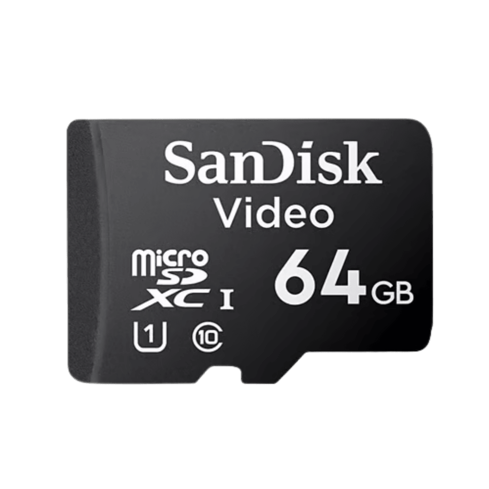 MEMORIA MICROSD SANDISK VIDEO 64GB (SDSDQAS4-064G-BP) - 1