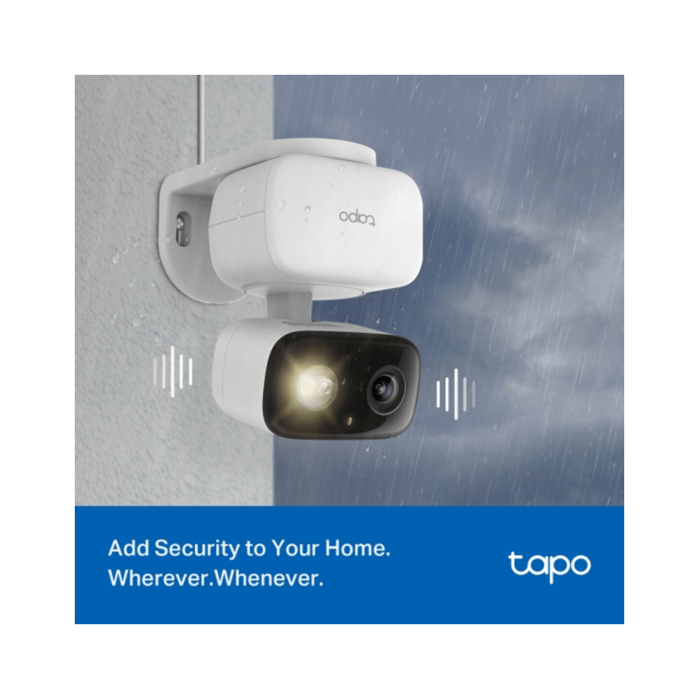 CAMARA TP-LINK TAPO DE SEGURIDAD, FULL HD, 1080P, PARA INTERIORES/EXTERIORES, WI-FI (TAPO C206) - 4
