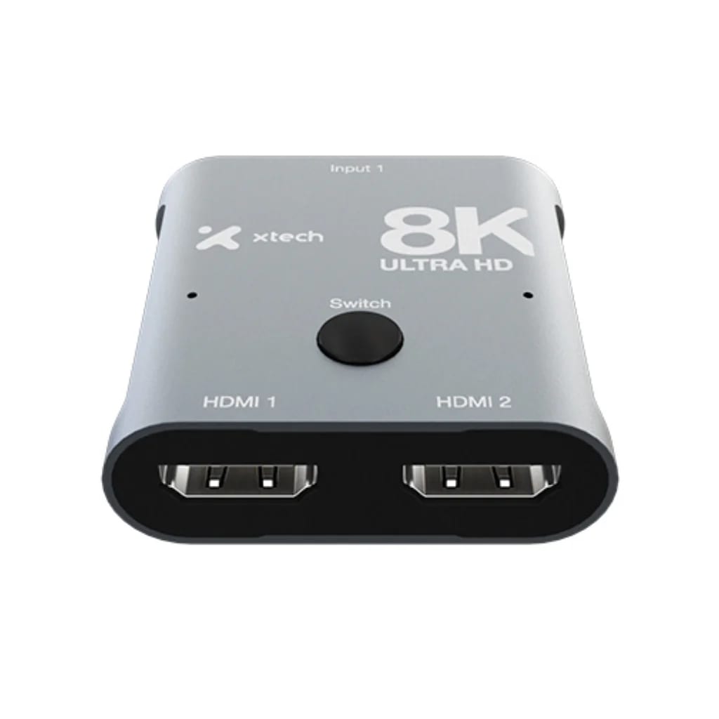 SWITCH XTECH HDMI 8K BIDIRECCIONAL 2 PUERTOS (XHA-440) - 3
