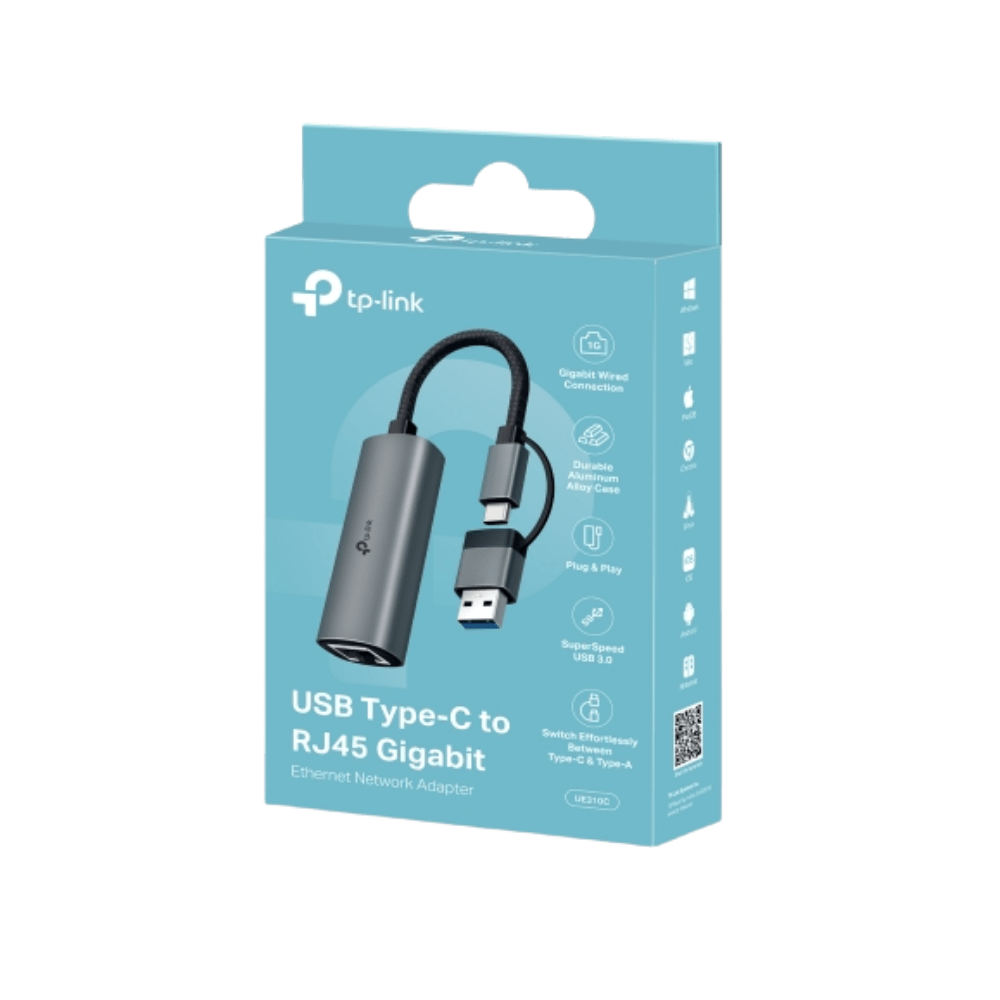 ADAPTADOR TPLINK USB-C A RJ45 (UE310C) - 4