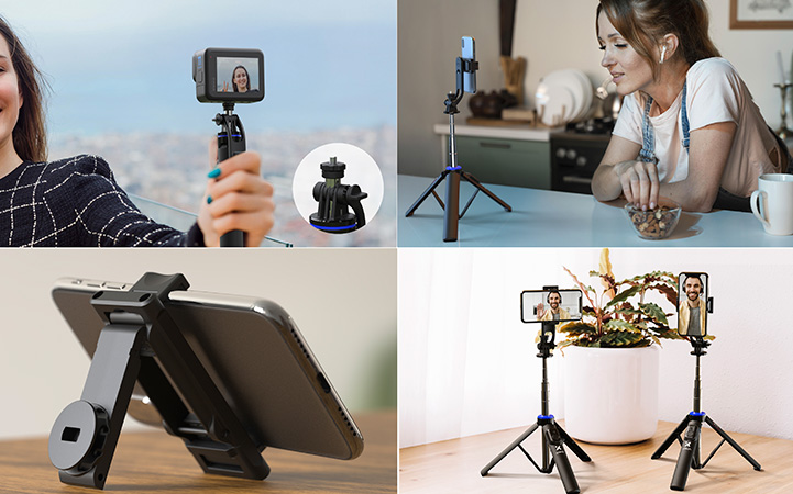 SELFIE STICK XTECH SNAPFLEX CON TRIPODE Y CONTROL REMOTO (XSS-211) - 3