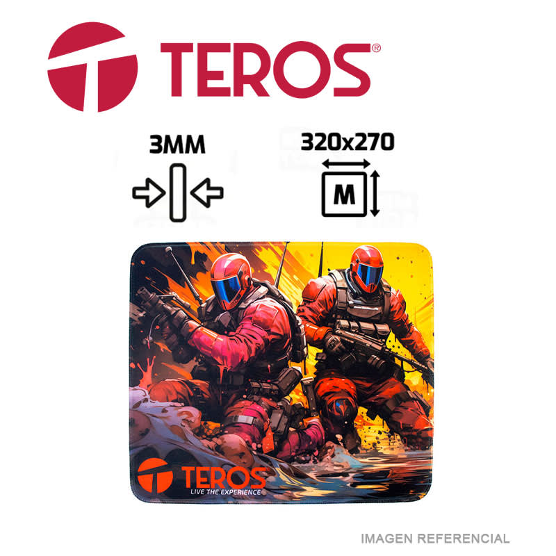 MOUSEPAD TEROS TE-3019S 320X270MM (TE-3019S) - 2