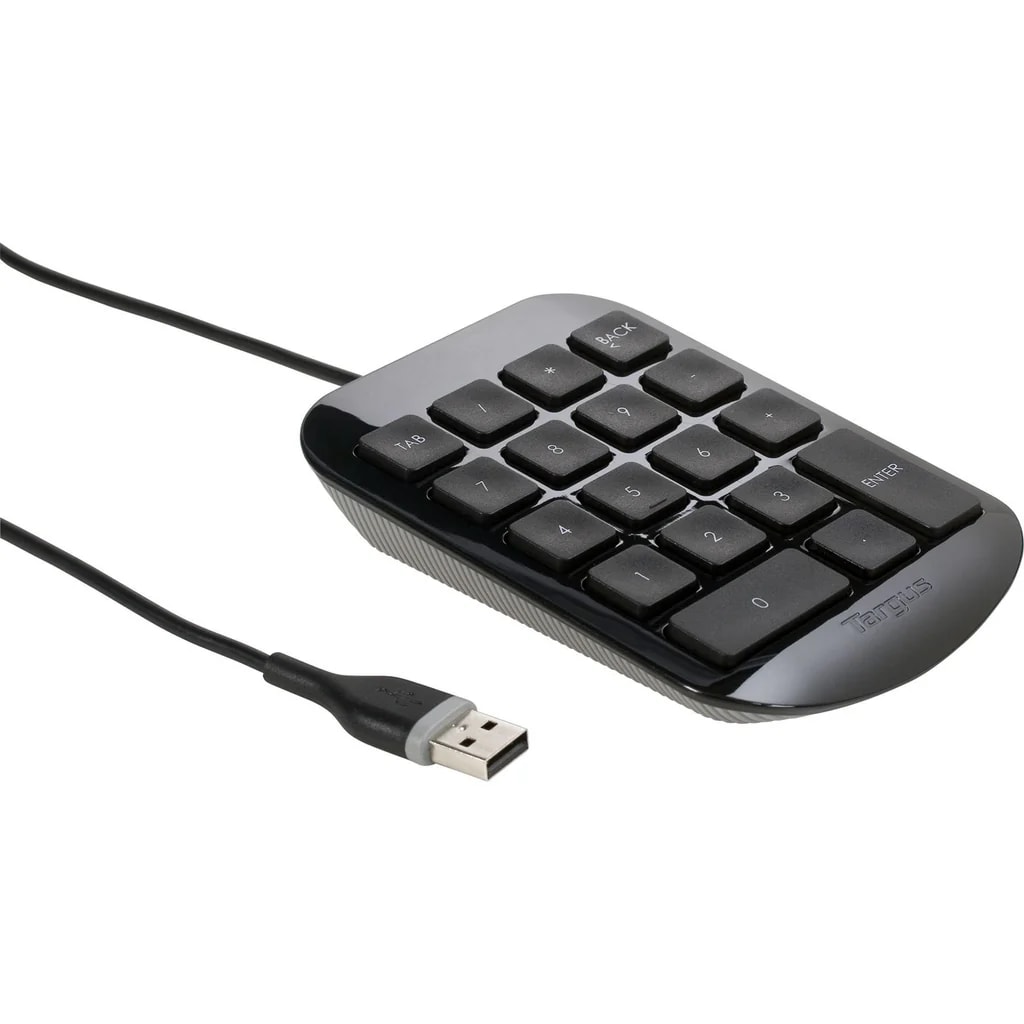 TECLADO NUMERICO TARGUS CABLEADO USB (AKP10US) - 1