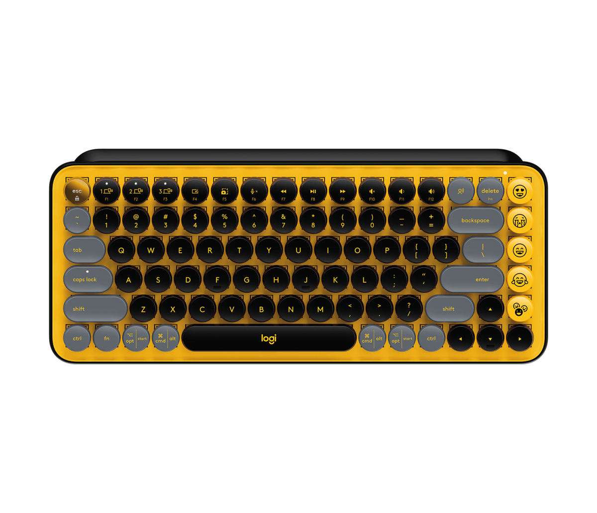 TECLADO MECÁNICO LOGITECH POP KEYS WS BK/YL (920-010713) - 5