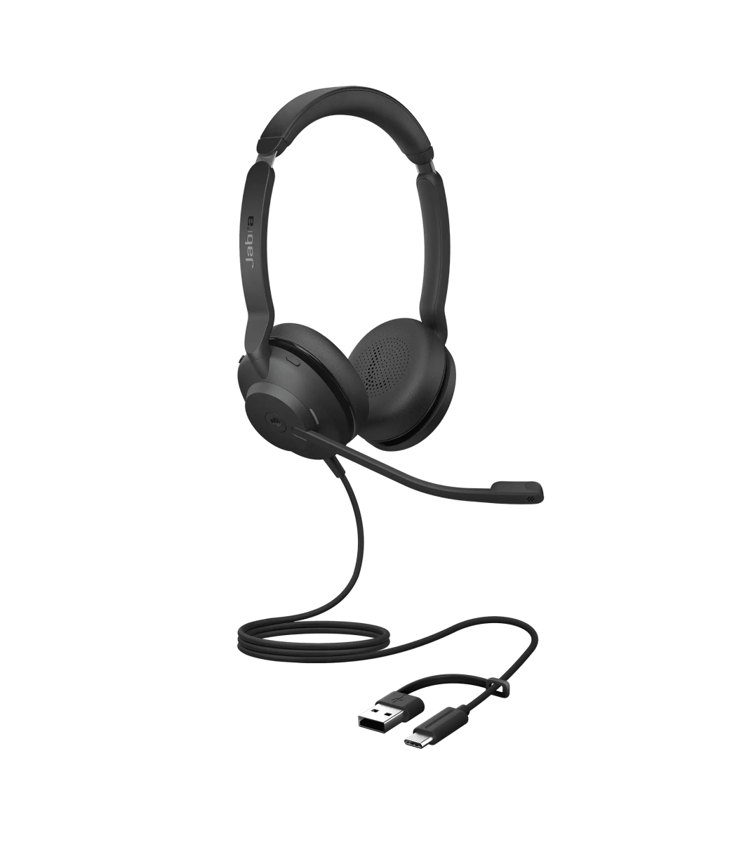 AURICULAR JABRA EVOLVE2 30 SE - ESTÉREO, USB-C/USB-A, MS TEAMS, NEGRO (23189-999-779) - 4