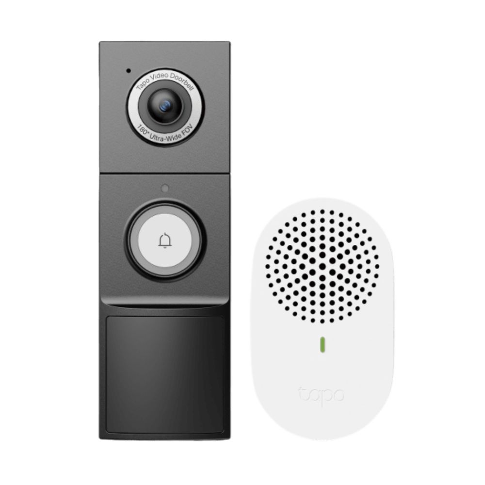 TIMBRE INTELIGENTE TAPO D235 VISIÓN 180° 2K 5MP (0170500520) - 1