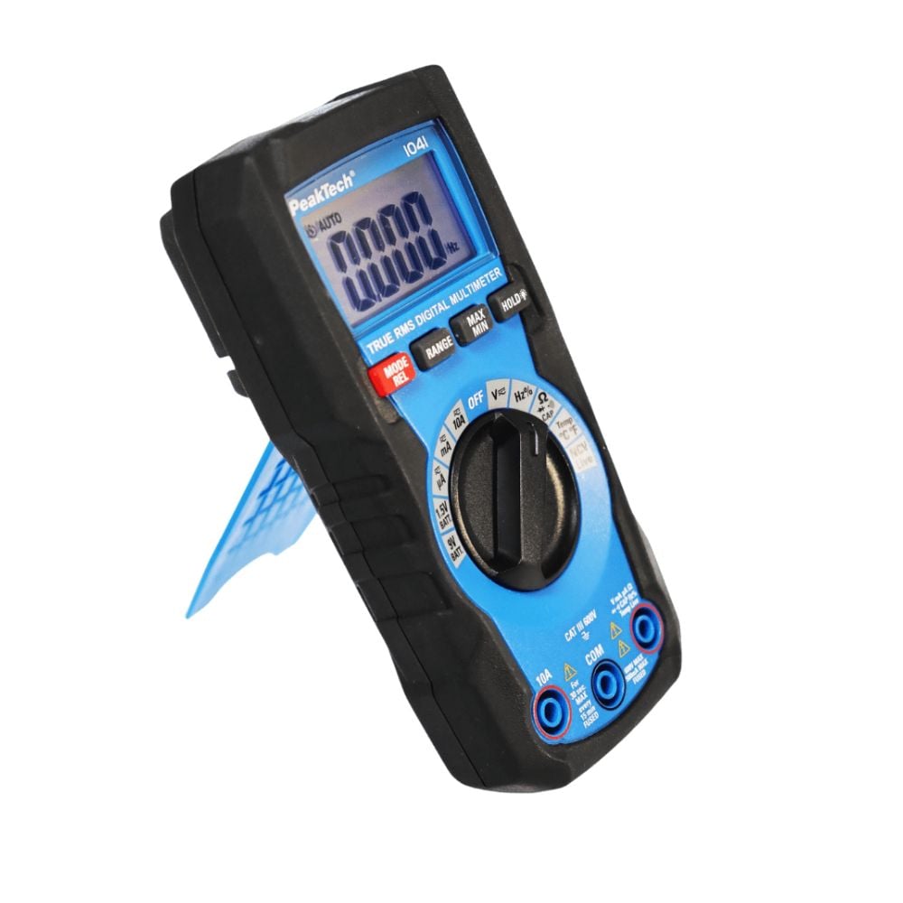 MULTIMETRO DIGITAL P1041 PEAKTECH PORTATIL 4000 COUNTS 600V AC/DC -10A AC/DC (P1041) - 2