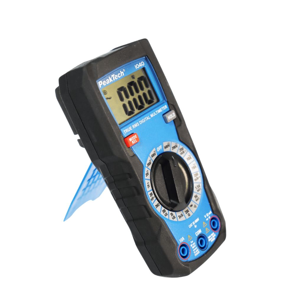 MULTIMETRO DIGITAL P1040 PEAKTECH PORTATIL 2000 COUNTS 600V AC/DC - 10A AC/DC (P1040) - 2