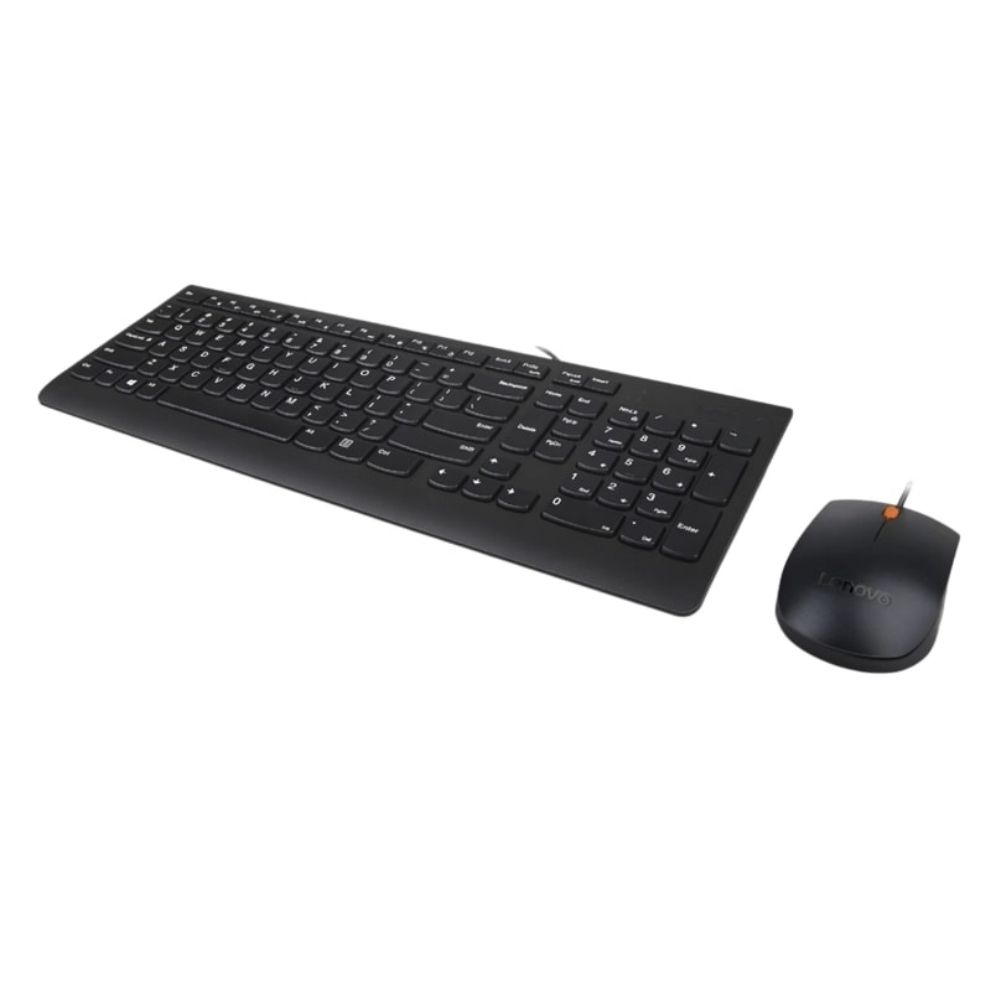 KIT TECLADO Y MOUSE LENOVO 300 NEGRO CABLEADO CON TECLA COPILOT (GX30M39630) - 2