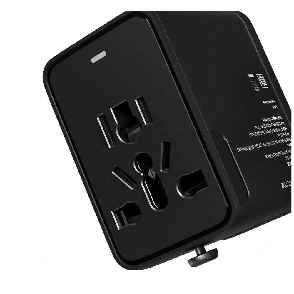 CARGADOR UNIVERSAL DE PARED KLIP XTREME NEGRO 30W (KMC-350) - 2