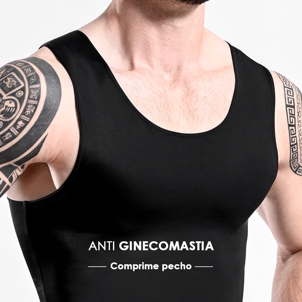 BIVIDÍ FAJA HOMBRE ONHUL COMPRESORA CINTURA FLACIDEZ GINECOMASTIA Y ABDOMEN - 4