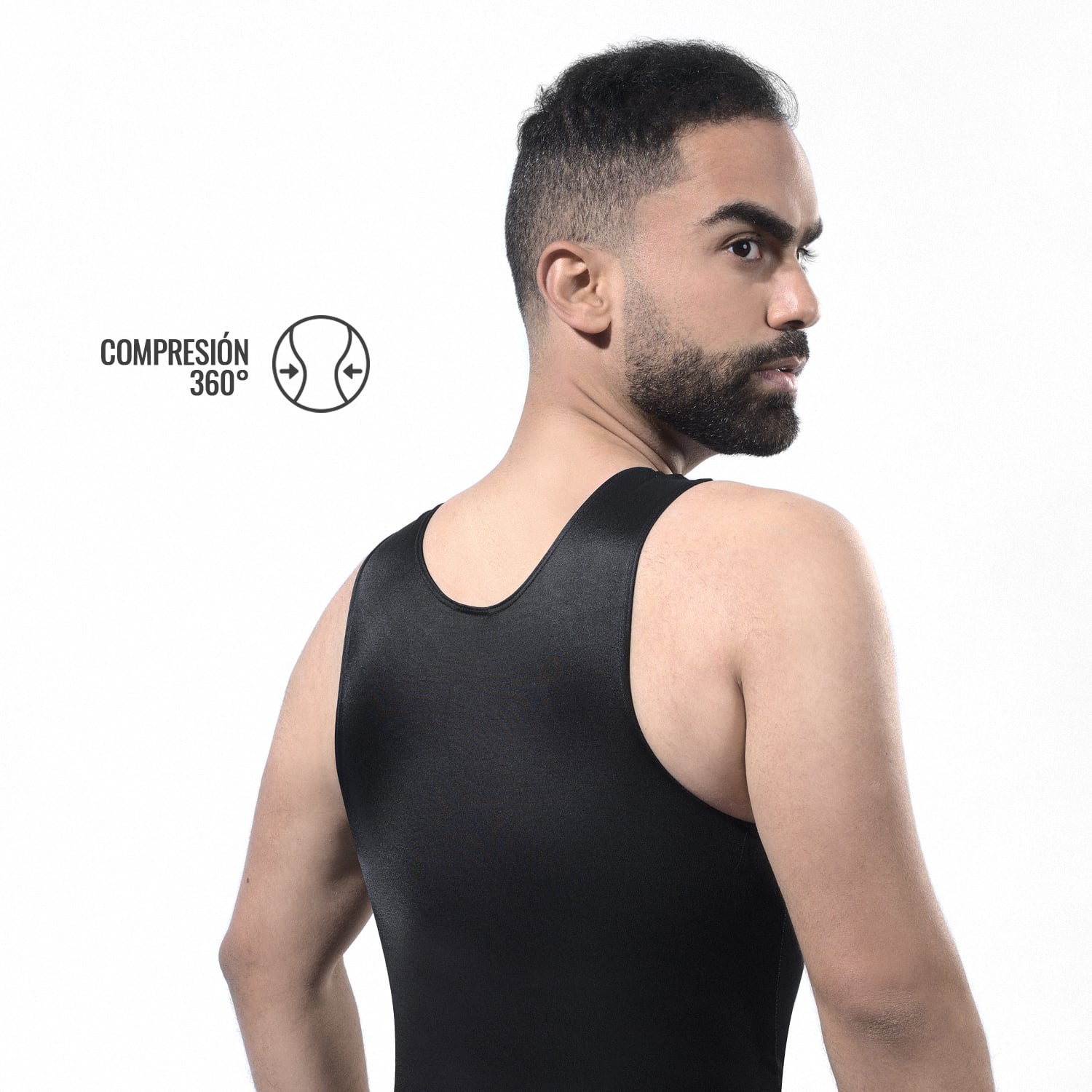 BIVIDÍ FAJA HOMBRE ONHUL COMPRESORA PECHO GRASO TETILLAS FLACIDEZ CINTURA - 4