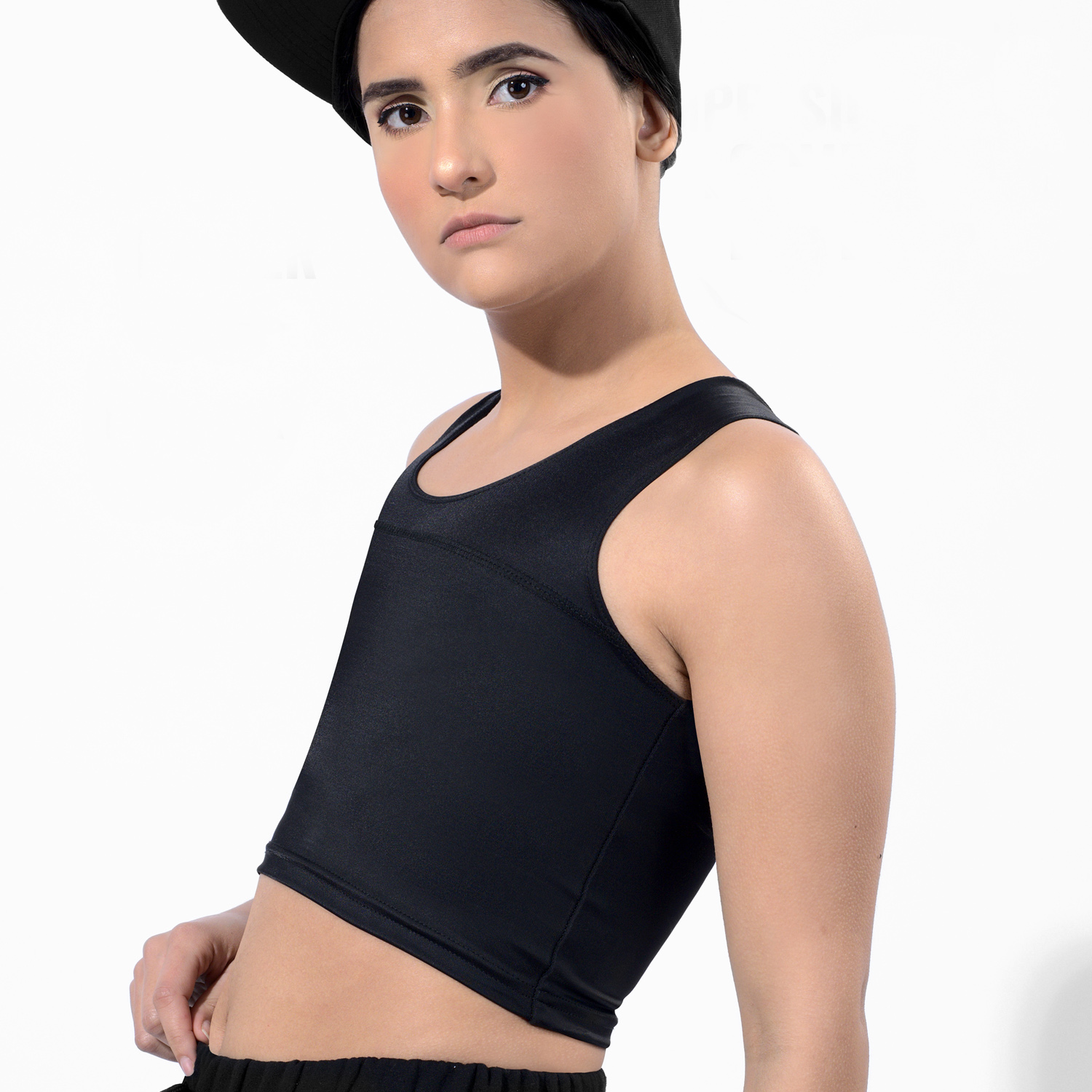 FAJA UNISEX ONHUL NEGRO COMPRESOR DE PECHO BINDER - 4