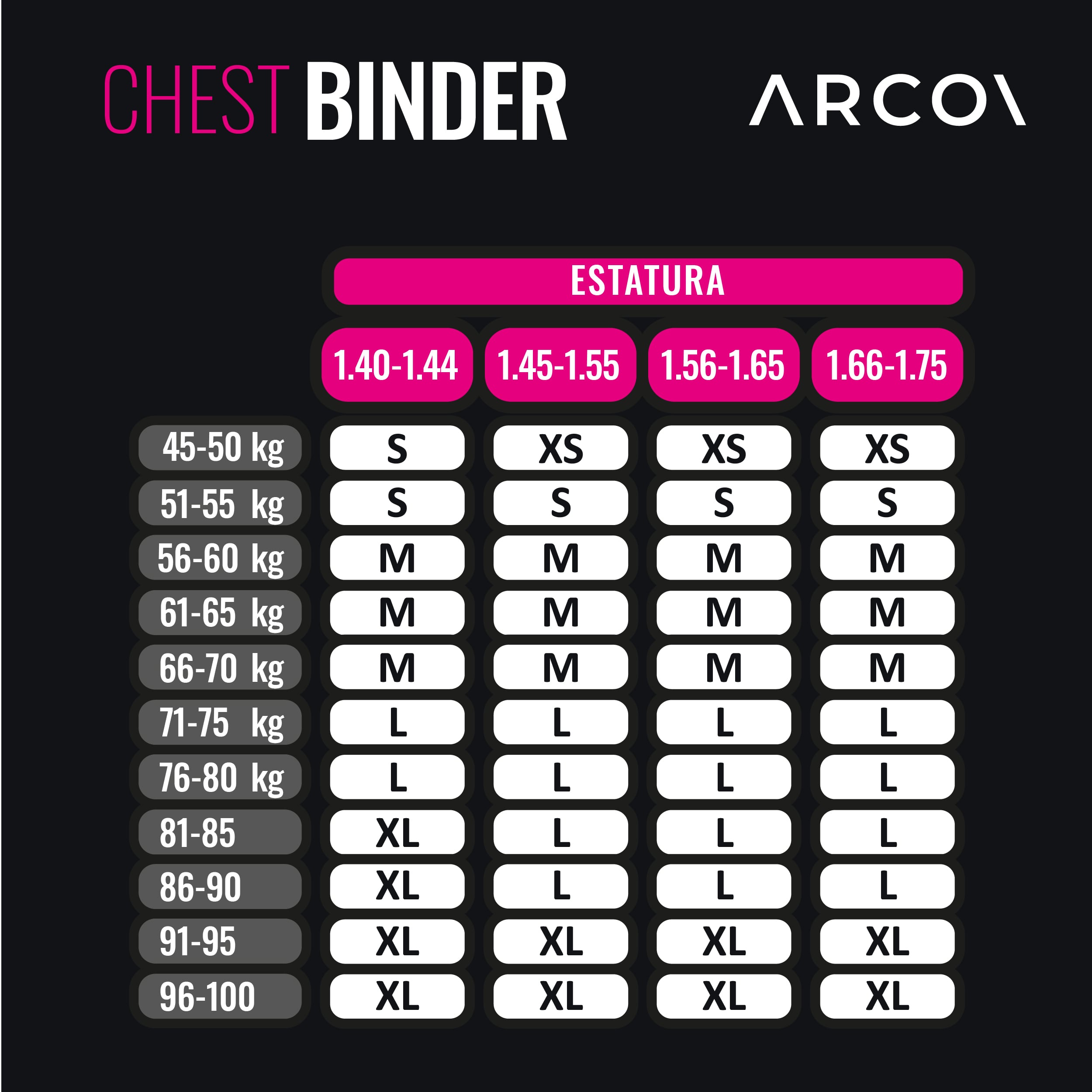FAJA MUJER ONHUL NEGRO COMPRESOR DE PECHO CHEST BINDER TOMBOY - 5