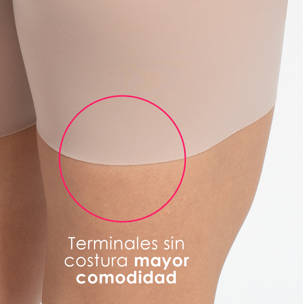 FAJA MUJER ONHUL BEIGE MOLDEADORA REDUCTOR DE CINTURA ABDOMEN Y REALCE GLÚTEOS - 4