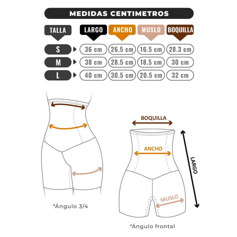FAJA MUJER ONHUL BEIGE MOLDEADORA REDUCTOR DE CINTURA ABDOMEN Y REALCE GLÚTEOS - 6