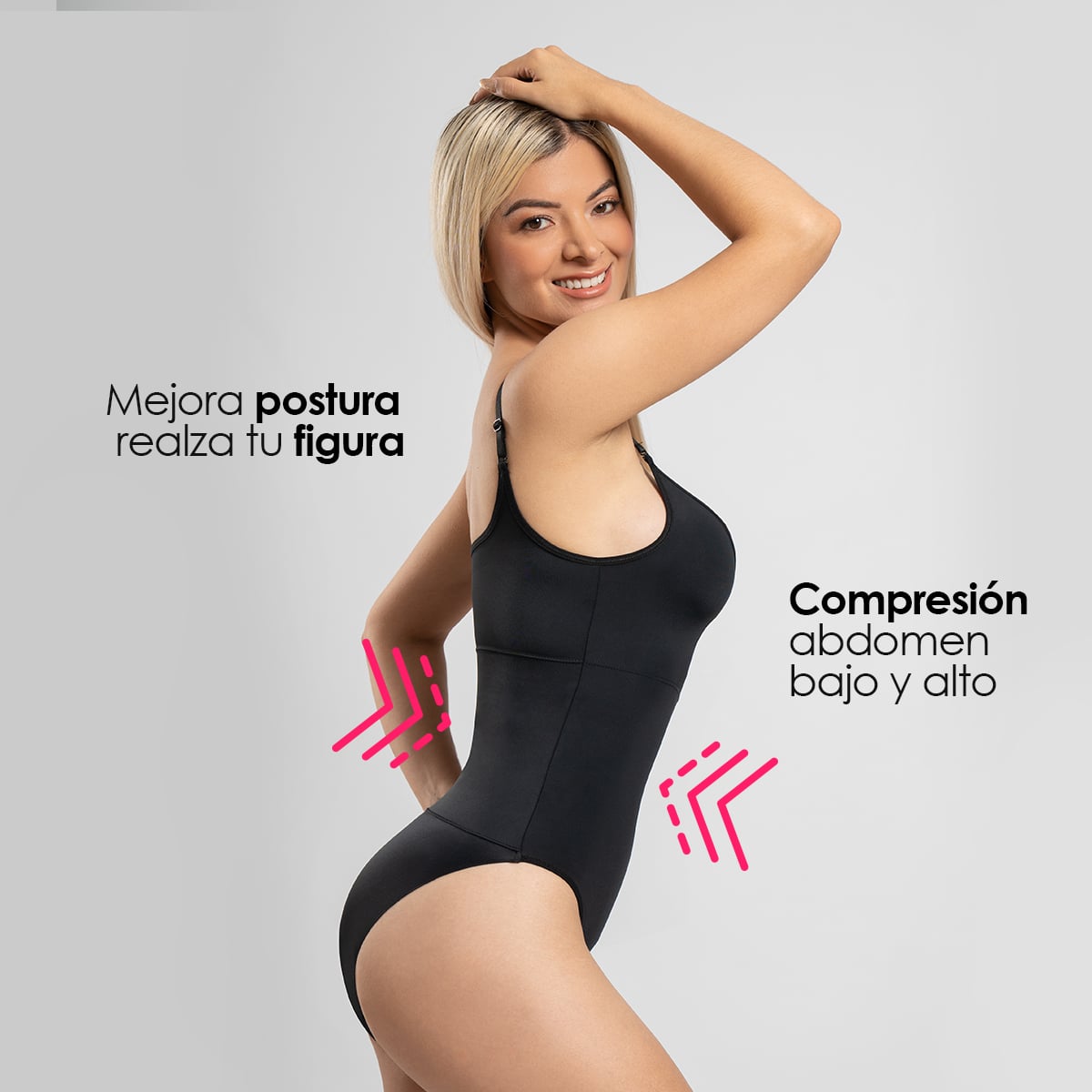 FAJA BODY MUJER MOLDEADOR DE VIENTRE BAJO ABDOMEN Y CINTURA - 3