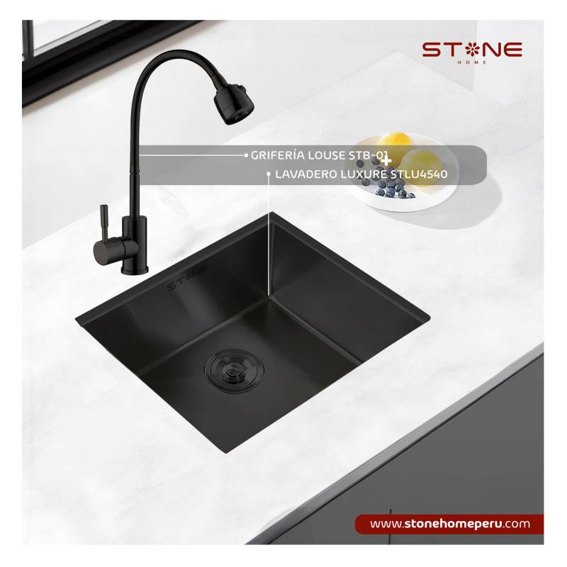 COMBO LAVADERO  LUXURE STLU4540+ LOUISE STB CON ESCURRIDOR - 1