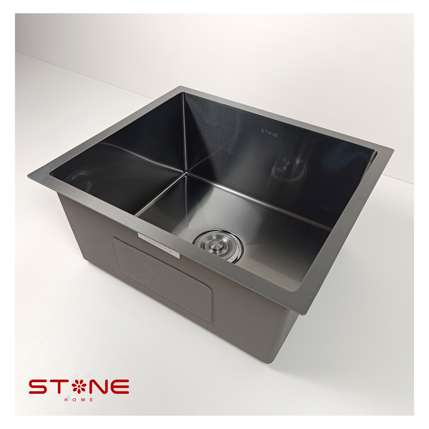 LAVADERO DE ACERO LUXURE STLU5044 STONE - 2