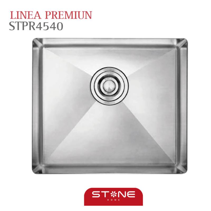 LAVADERO DE ACERO PREMIUM STPR4540 STONE - 2