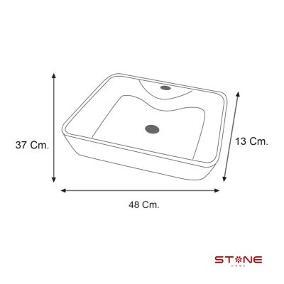 COMBO INODORO  MINIMALISTA NOOR BLANCO  BOWL ADELINE MARMOLEADO STONE - 3