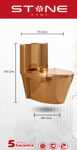 INODORO STONE NORDI DORADO MINIMALISTA - 2