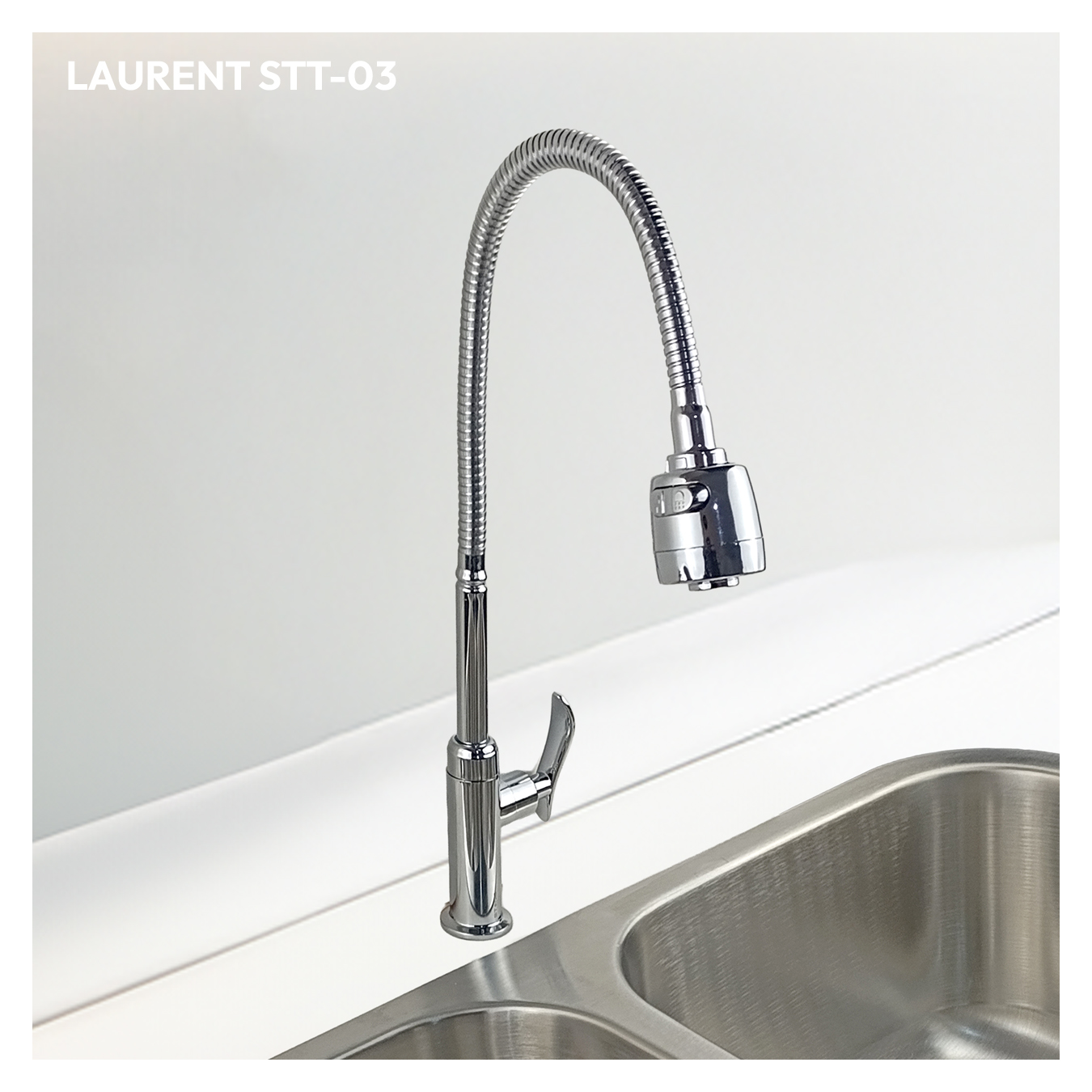 LLAVE DE LAVADERO  AL MUEBLE  LAURENT STT-03 STONE - 3