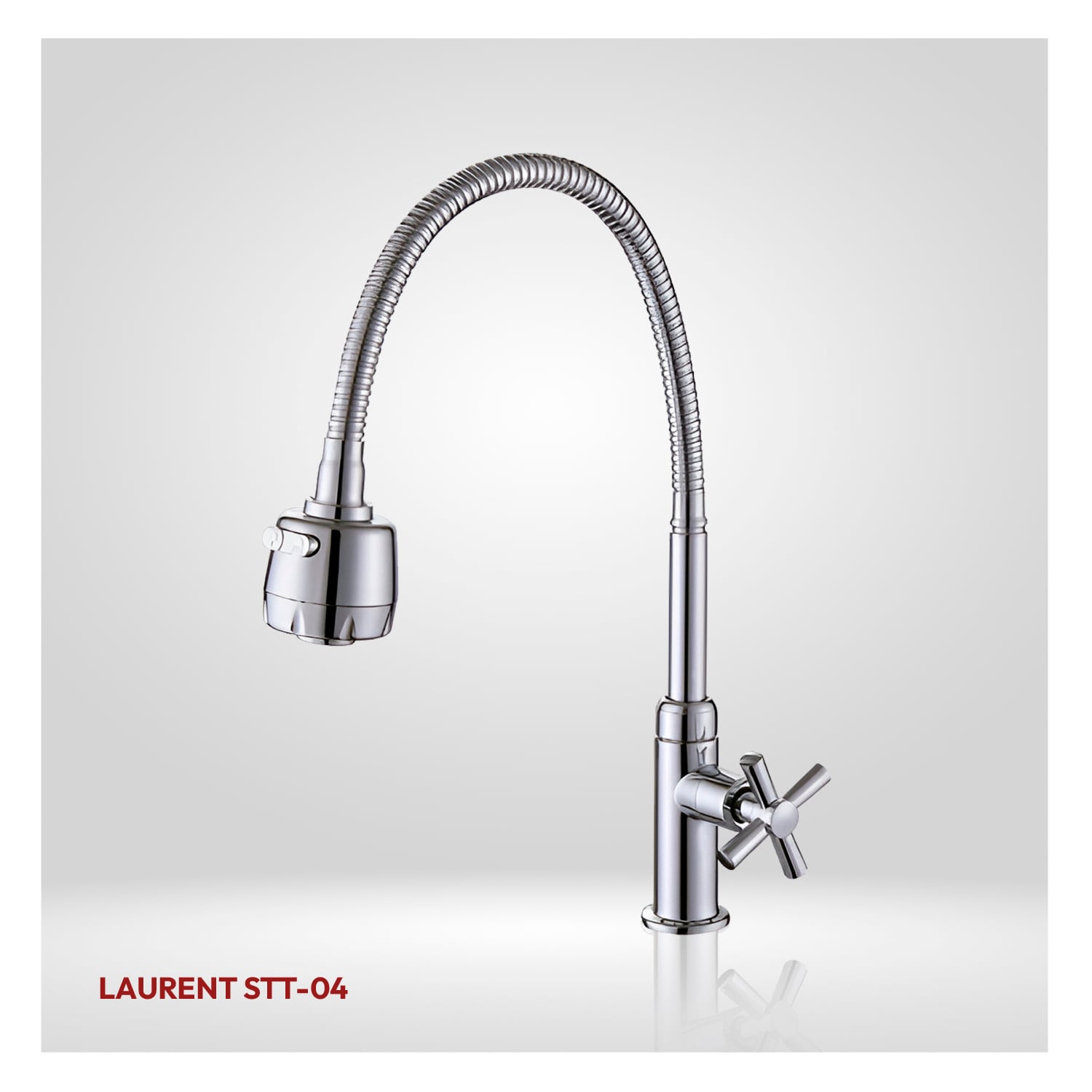 COMBO DE LAVADERO DE ACERO SIGNATURE STP8246 + DESAGÜE  C/TRAMPA DE 1.5' + LLAVE DE COCINA AL MUEBLE LAURENT STT-04 CROMADO STONE - 3