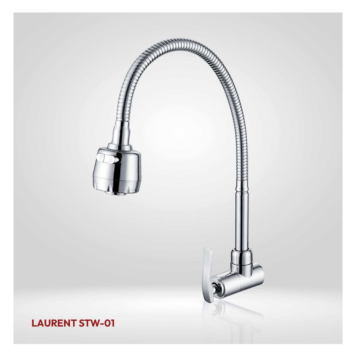 COMBO DE LAVADERO DE ACERO SINGATURE STP9046 + DESAGUE C/TRAMPA DE I.5' PARA LAVADERO + LLAVE A PARED LAURENT STW-01 STONE - 3
