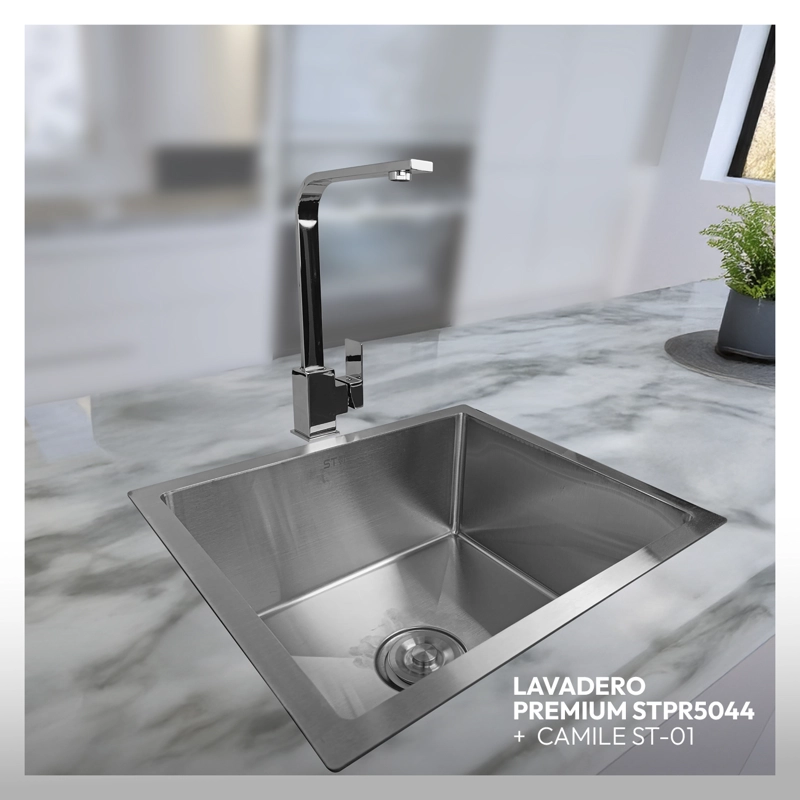 COMBO LAVADERO PREMIUM STPR5044+CAMILE ST-01 CON ESCURRIDOREXONERADO - 1