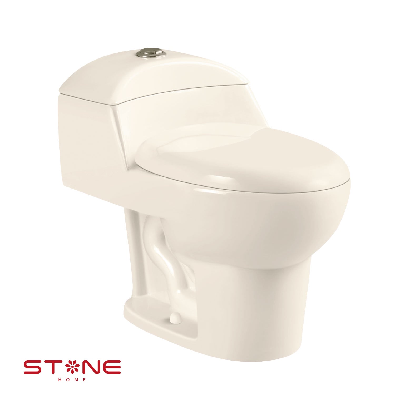 COMBO INODORO ONE PIECE ESSENCE BONE + BOWL AMALIA BONE STONE + DESAGUE POP UP GRANDE + 1 TUBO DE ABASTO 1/2*1/2 RUMI - 3