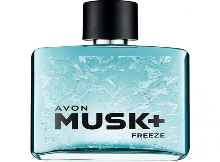 PERFUME AVON MUSK FREEZE AROMA AMADERADA AROMÁTICA - 1