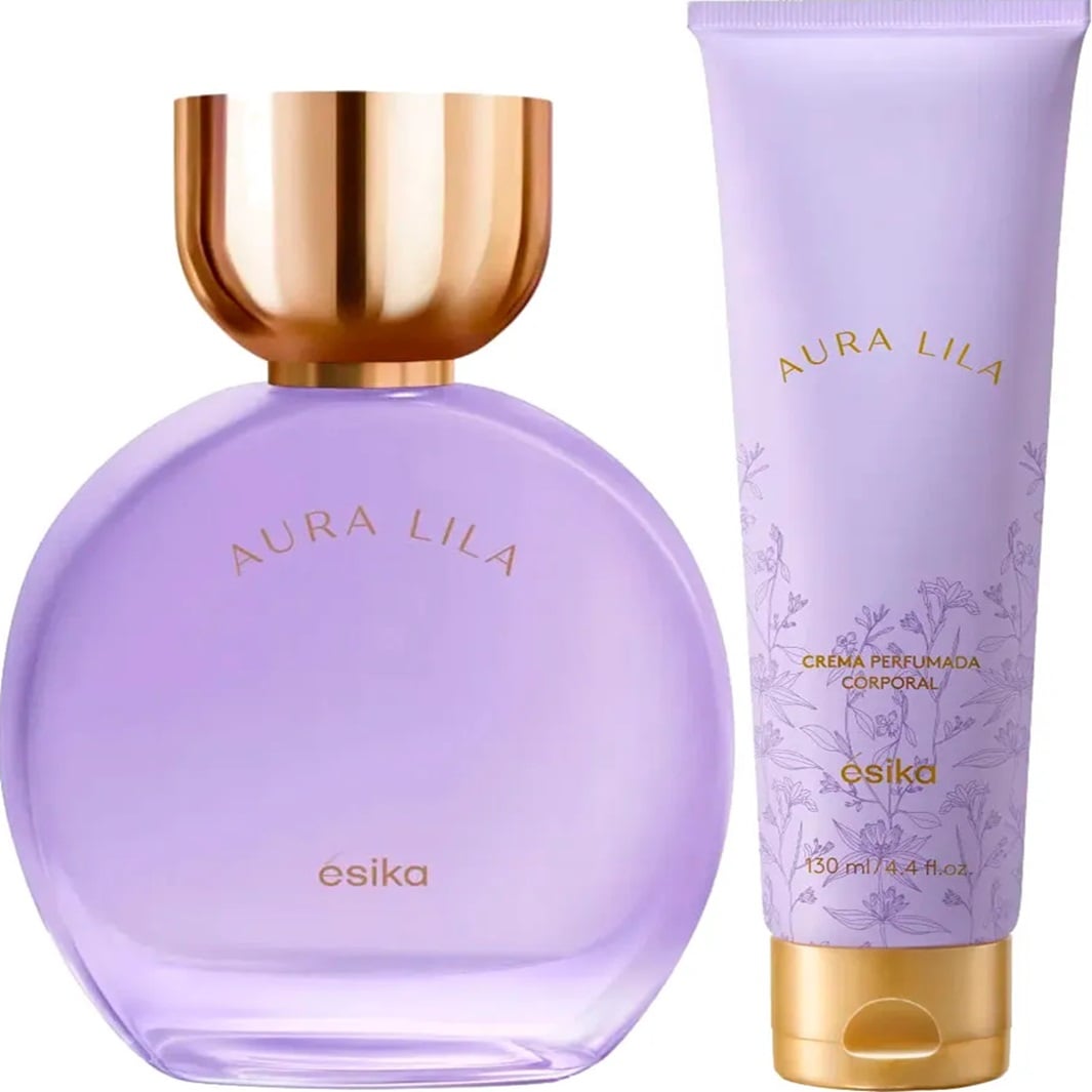 AURA LILA PERFUME FLORAL DE MUJER DE ESIKA 45 ML - 1
