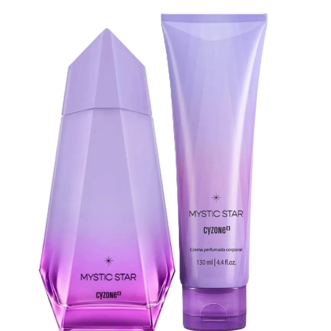 PACK X2 PERFUME Y CREMA CORPORAL MYSTIC STAR AROMA ORIENTAL DULCE CYZONE / … - 1