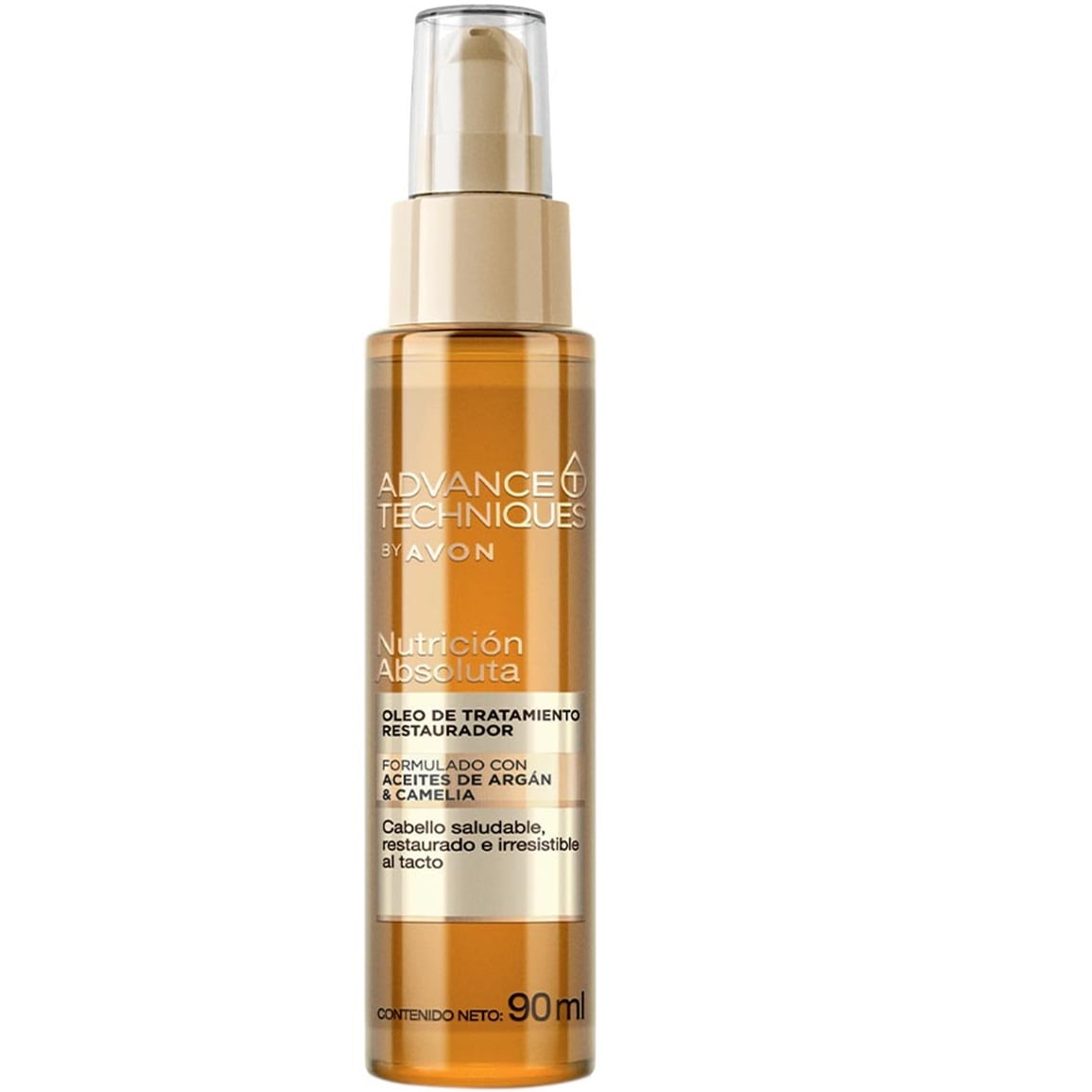 AVON ADVANCE TECHNIQUES NUTRICIÓN ABSOLUTA - OLEO DE TRATAMIENTO RESTAURADOR PARA EL CABELLO 90 ML - 1
