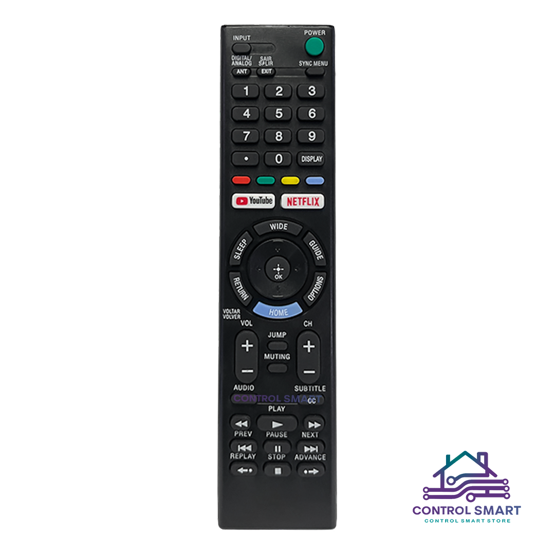 CONTROL REMOTO COMPATIBLE PARA TV SONY SMART BRAVIA 4K LED - 1