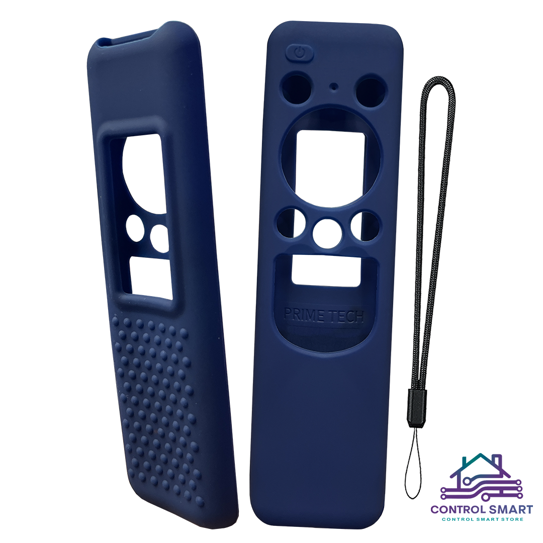 FUNDA PARA CONTROL SAMSUNG SOLAR SMART TV MODELO 2023- AZUL NOCHE - 2