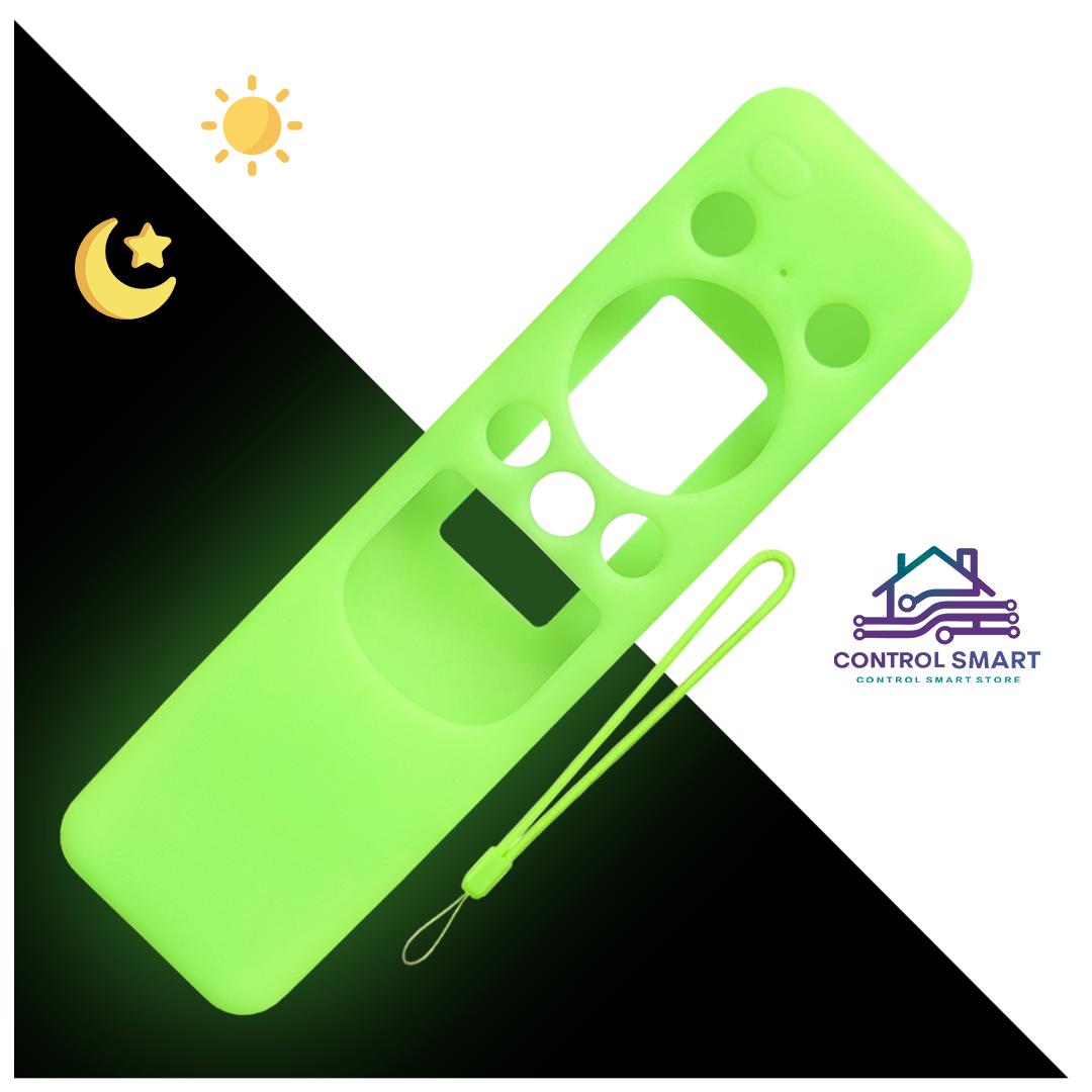 FUNDA PARA CONTROL SAMSUNG SOLAR SMART TV 2023- VERDE FOSFORESCENTE - 2