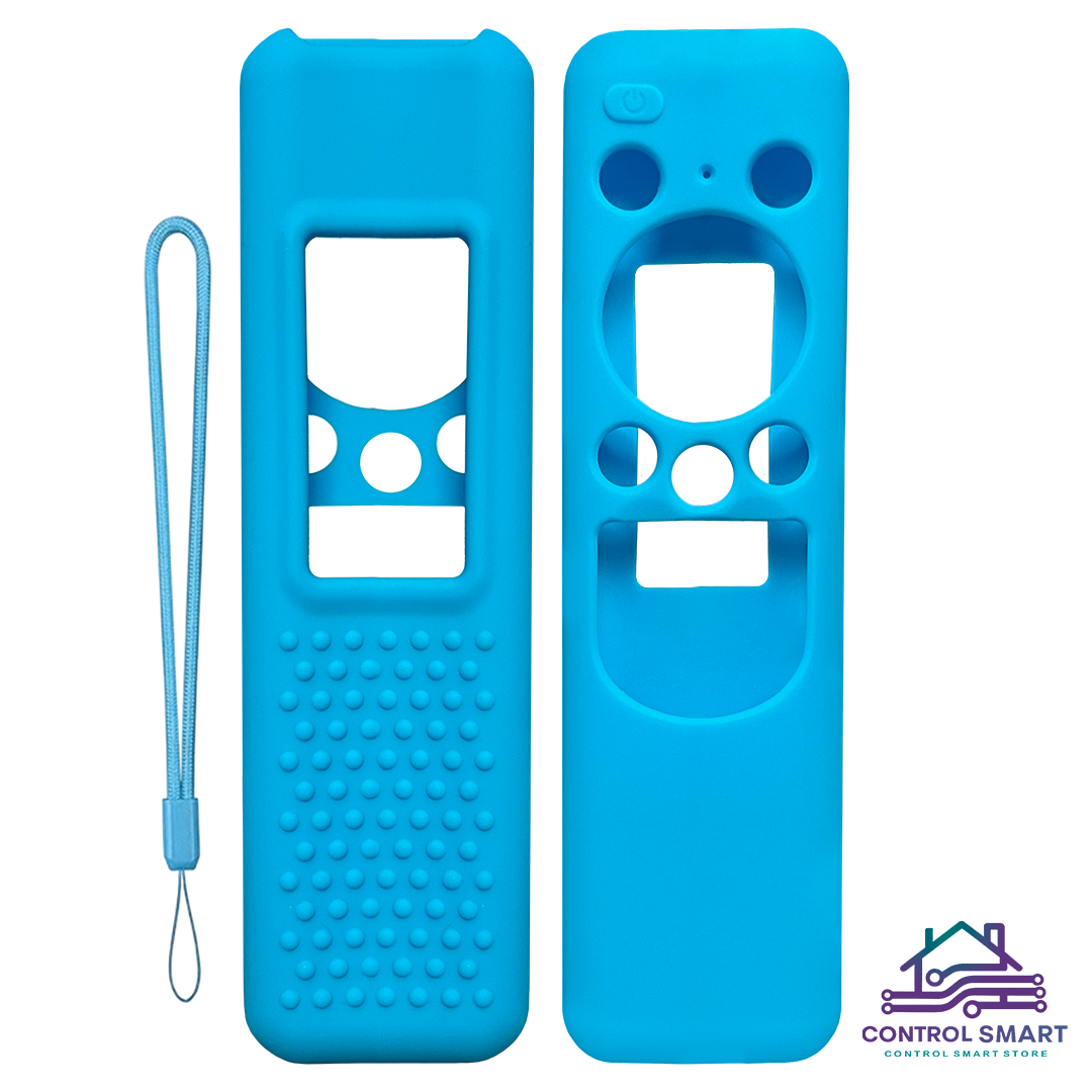 FUNDA PARA CONTROL SAMSUNG SOLAR SMART TV MODELO 2023- TURQUESA - 2