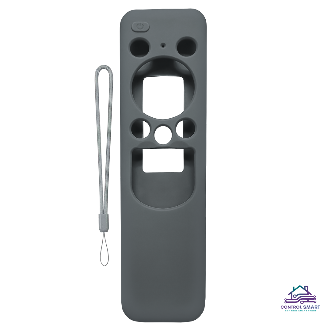 FUNDA PARA CONTROL SAMSUNG SOLAR SMART TV MODELO2023- GRIS PLOMO - 2