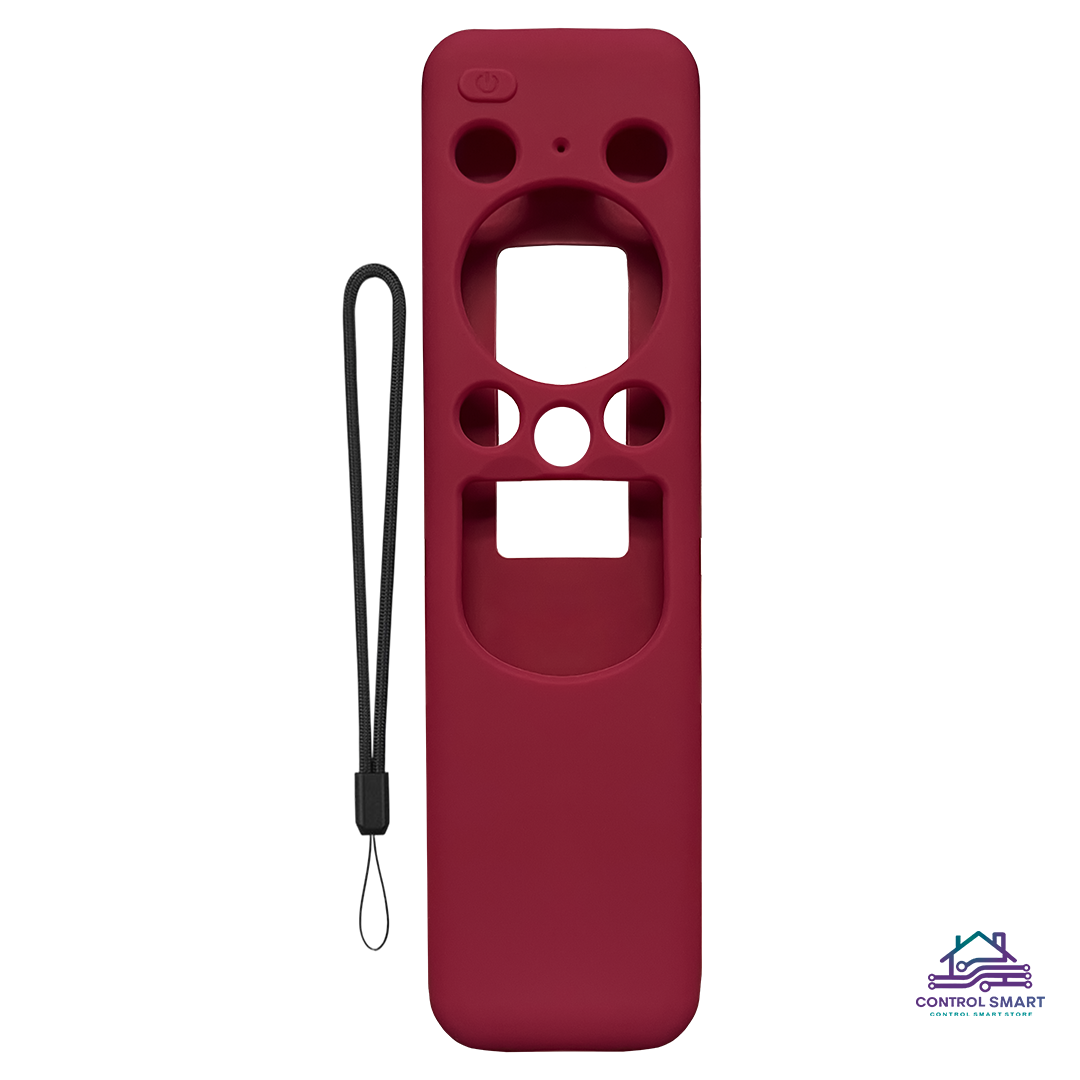 FUNDA CASE CONTROL SAMSUNG SOLAR SMART TV 2023 ROJO VINO - 2