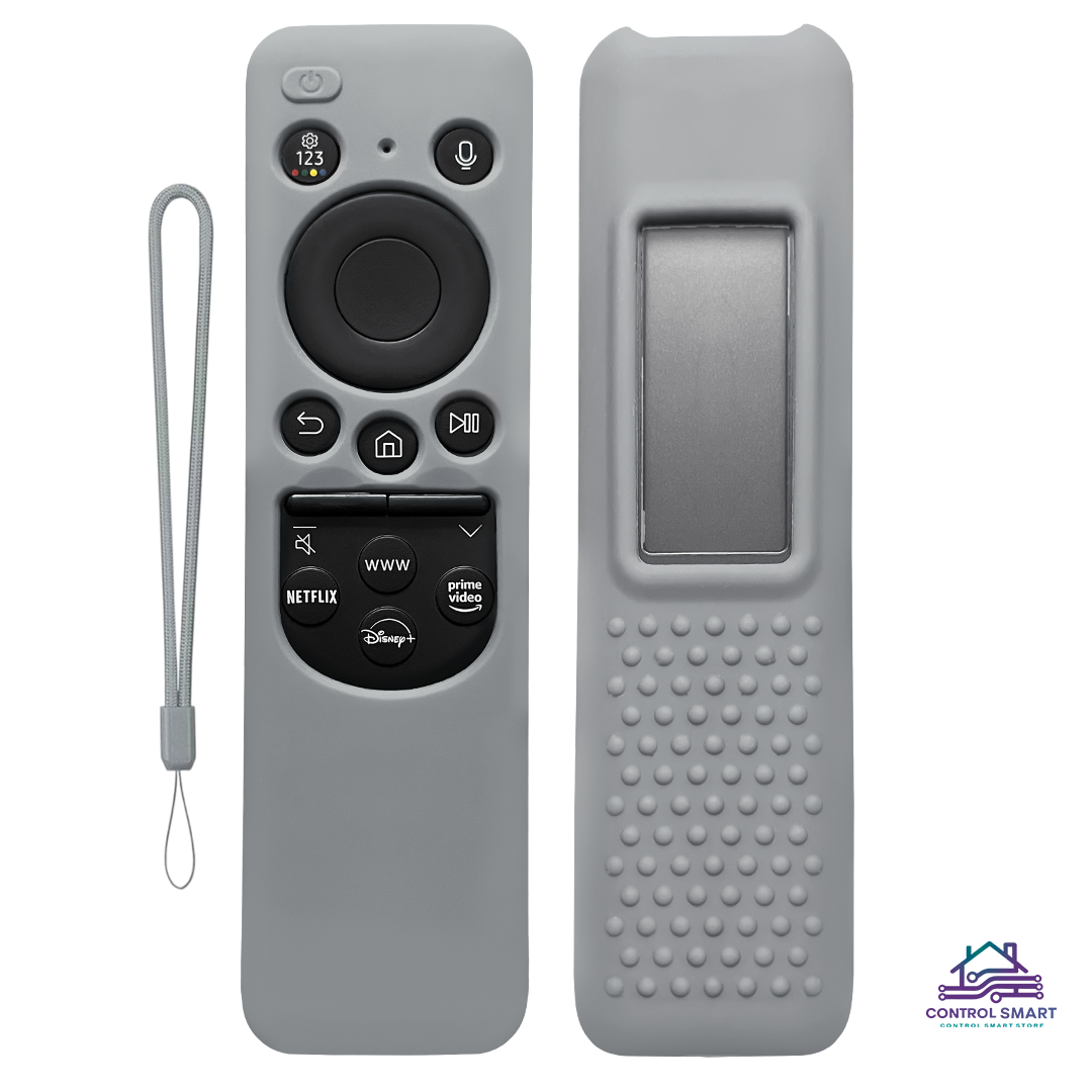 FUNDA CASE CONTROL SAMSUNG SOLAR SMART TV 2023 GRIS PLOMO - 1