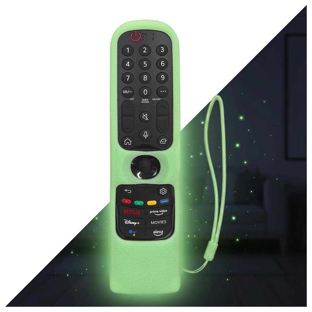 FUNDA SIKAI AN-MR21 CONTROL LG MAGIC REMOTE 2021 VERDE FOSFORESCENTE - 4