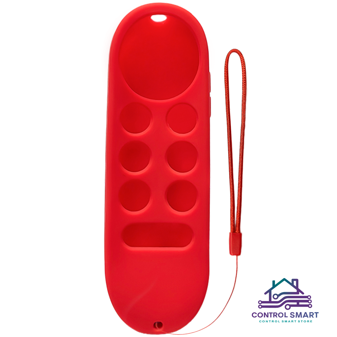 FUNDA ANTIGOLPES PARA CONTROL GOOGLE CHROMECAST 4 - ROJO - 2